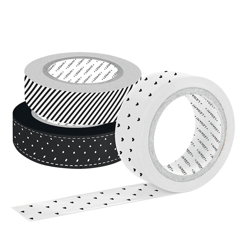 tape masking {in black & white}