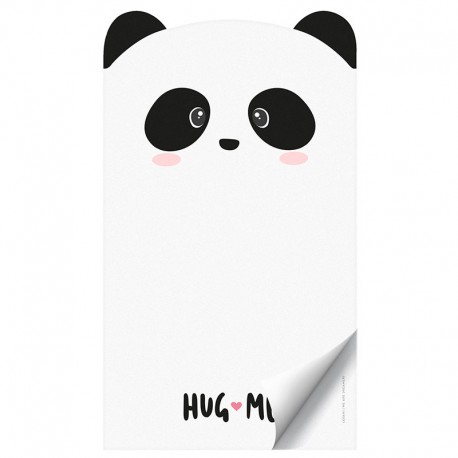 Bloco Notas Die-Cut Hug Me Panda