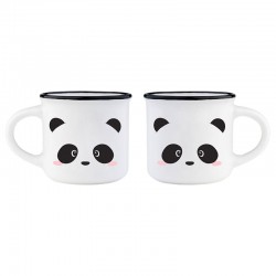 Chávenas Funky Panda Gift Set