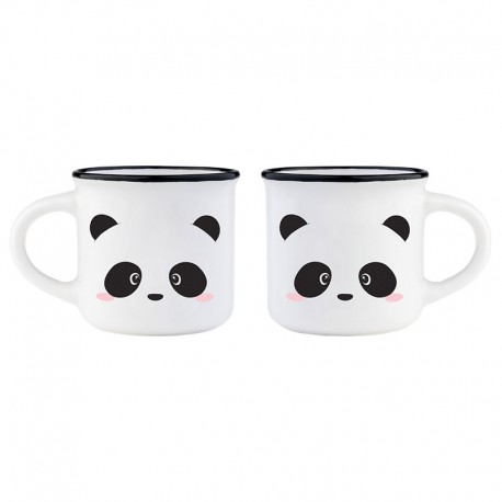 Chávenas Funky Panda Gift Set