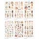 Paper Doll Mate Pajama Stickers