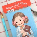 Paper Doll Mate Bows Pen Pouch