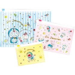 Doraemon Kawaii Desu! Zippered Cases Set