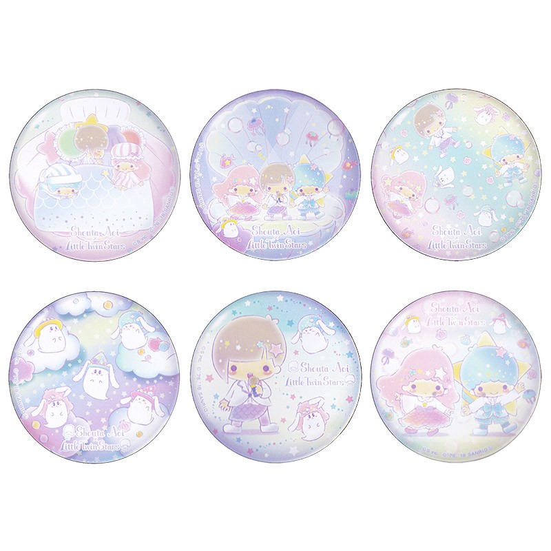 Shouta Aoi x Little Twin Stars Pocket Mirror - Kawaii Panda