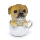 Mini Figura Coffee Cup Puppy Gashapon