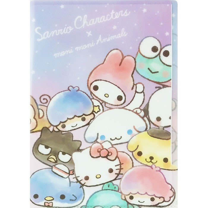 Sanrio Characters x Moni Moni Animals Index File Folder - Kawaii Panda -  Making Life Cuter