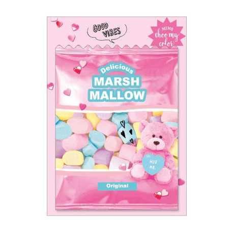 Choo My Color Marshmallow Memo Pad