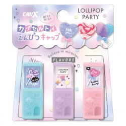 Lollipop Party Gashapon Machine Pencil Caps