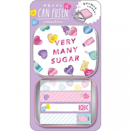 Caja Notas Adhesivas Very Many Sugar Can Fusen