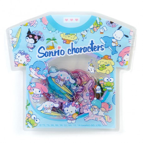 Saco Stickers Summer T-Shirt Sanrio Characters