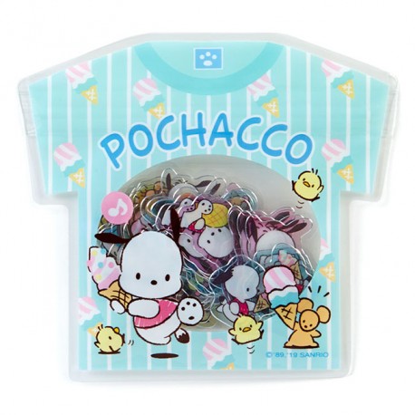 Saco Stickers Summer T-Shirt Pochacco