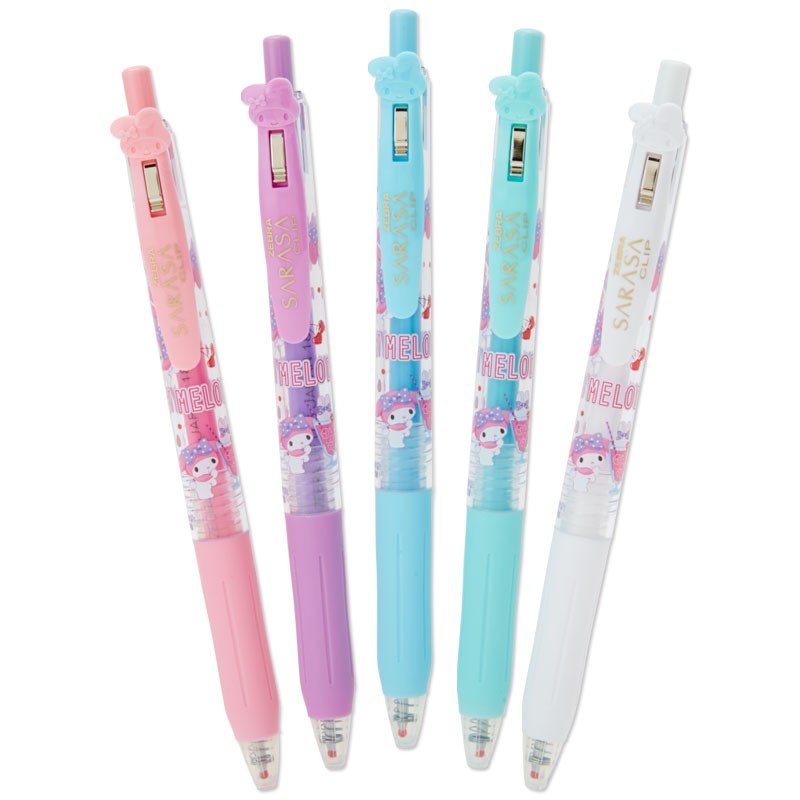 My Melody Sarasa Clip Pens Set Kawaii Panda Making Life Cuter