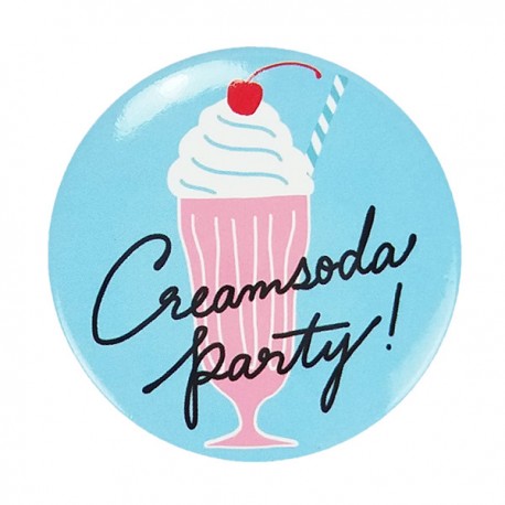 Crachá Cream Soda Party!