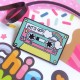 Hits 90's Cassette Enamel Pin