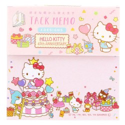 Hello Kitty 45th Anniversary Sticky Notes