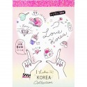 Mini Bloco Notas Love Korea