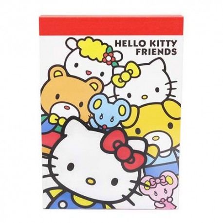 Hello Kitty Friends Mini Memo Pad