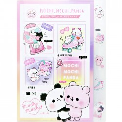 Carpeta Clasificadora Index Mochi Panda Pink