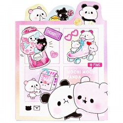 Mochi Panda Pink Memo Book