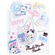 Mochi Panda Blue Memo Book
