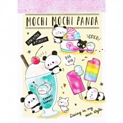 Mini Bloco Notas Mochi Panda & Penguin