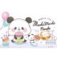 Mochi Panda Donuts Die-Cut Memo Pad