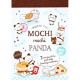 Mini Bloco Notas Mochi Panda Picnic
