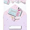Set Cartas Melty Cafe Sign Board