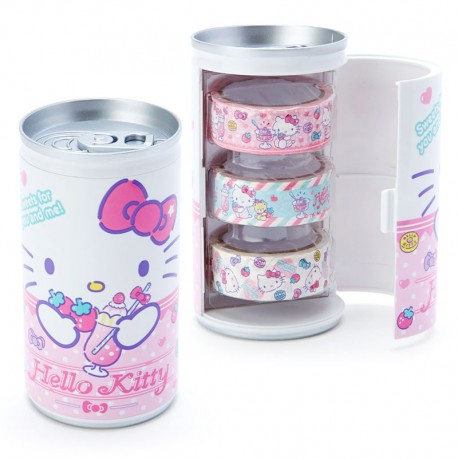 Soda Can Hello Kitty Washi Tapes Set