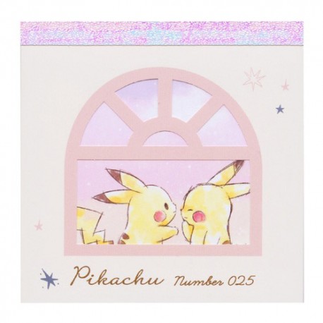 Pikachu Window Memo Pad