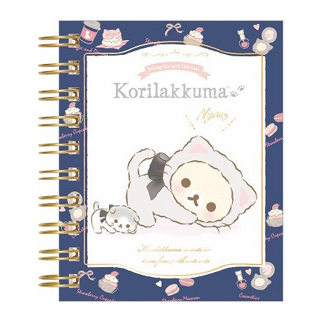 Korilakkuma Neko & Cute Cats Mini Notebook