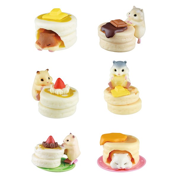Miniature Mini Hamster Ice Ham Cream Pop Kawaii Japanese Gashapon Capsule Figure 