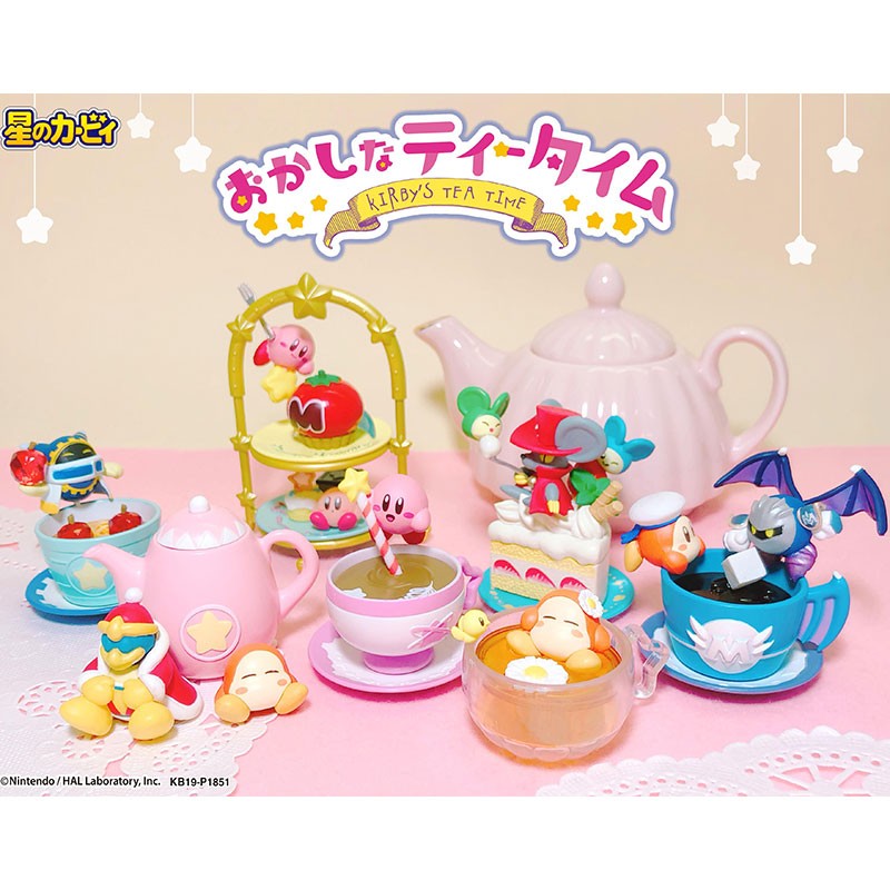 RE-MENT Miniature Kirby of the Star Funny Tea Time rement No.03