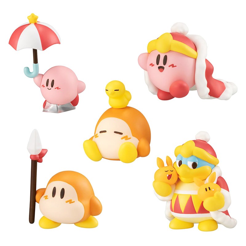 Kirby and the Forgotten Land figures and capsules