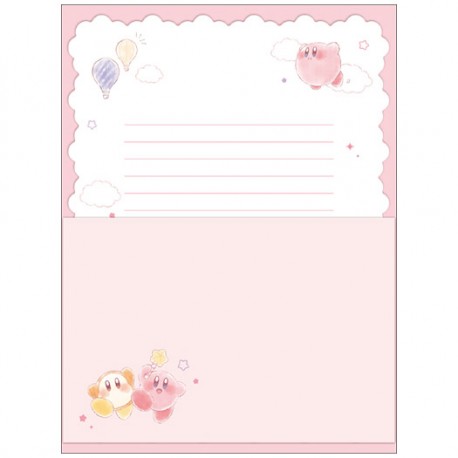 Kirby Pupupu Land Die-Cut Letter Set