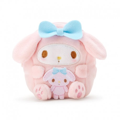 JAPAN SANRIO My Melody Rabbit Flat kun vinyl wallet Pink Purse Kawaii Cute Retro 