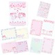 Bloco Notas My Melody & Sweet Piano Spring Flowers