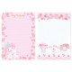Bloco Notas My Melody & Sweet Piano Spring Flowers