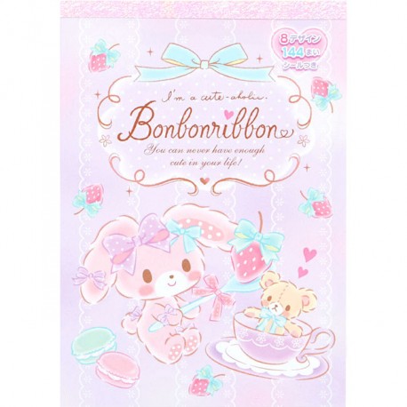 Bonbon Ribbon Cute-aholic Memo Pad
