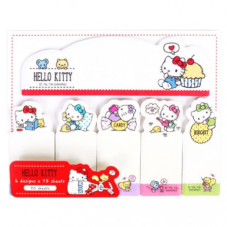 Hello Kitty Activities Index Sticky Notes