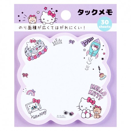 Sanrio Hello Kitty Sticky Notes In Folder Japanese Flower 