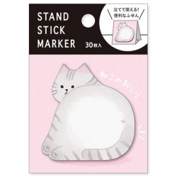 Post-Its Stand Stick Marker Tabby Cat