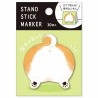 Notas Adhesivas Stand Stick Marker Shiba Inu Buttocks