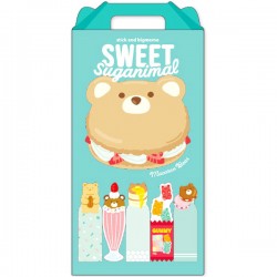 Sweet Suganimal Bear Memo & Sticky Notes Set