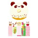 Sweet Suganimal Panda Memo & Sticky Notes Set