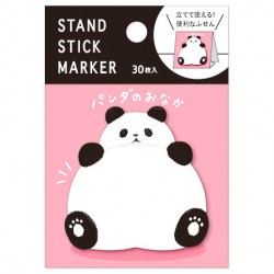 Post-Its Stand Stick Marker Panda Belly