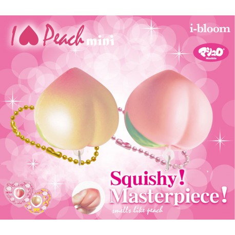 I Love Peach Mini Squishy