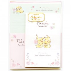 Set Cartas Pikachu Romantic Garden