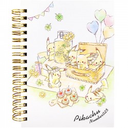 Caderno A6 Pikachu Picnic
