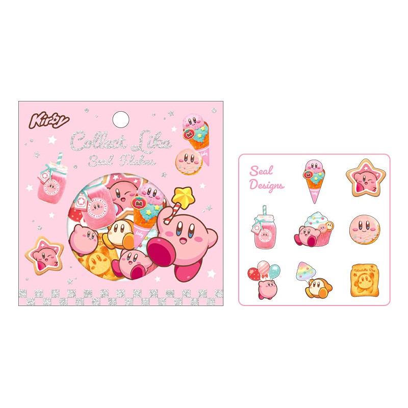 Kirby Collect Like Stickers Sack - Kawaii Panda - Making Life Cuter